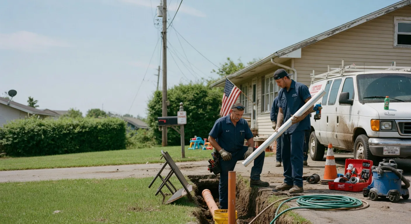 Sewer Line Inspection in Weleetka, OK